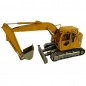 Preview: BAGGER gelb Blechauto Blech Modellauto