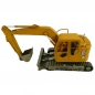 Preview: BAGGER gelb Blechauto Blech Modellauto