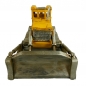 Preview: RAUPE BULLDOZER gelb Blechauto Blech Modellauto