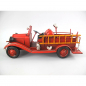 Preview: FEUERWEHR USA Feuerwehrauto Oldie rot Blechauto Blech Modellauto