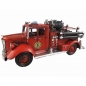 Preview: FEUERWEHR USA Feuerwehrauto 50er Jahre rot Blechauto Blech Modellauto