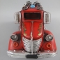 Preview: FEUERWEHR USA Feuerwehrauto 50er Jahre rot Blechauto Blech Modellauto