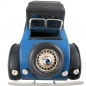 Preview: US OLDTIMER blau mit schwarzem Verdeck Nostalgie Blechauto Blech Modellauto