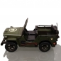 Preview: US ARMY JEEP Geländewagen olivgrün Blechauto Blech Modellauto