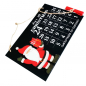 Preview: DAYS TILL CHRISTMAS Weihnachts Countdown Tafel Santa Design