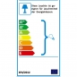 Preview: COLOR MAGIC ASIA Tischlampe blau weiß BALI LAMPE handgefertigt 30 cm