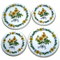 Preview: SONNENBLUMEN Design Herdabdeckplatten Herd Abdeckplatten 4 Teile Set