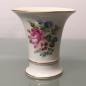 Preview: HEREND HUNGARY Porzellan Vase Trompetenvase Trichtervase 70er Jahre Blumenmuster