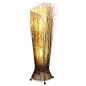 Preview: NOCO Stehlampe Schneckenform 100 cm Bali Lampe handgefertigt