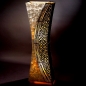 Preview: WAYAN (2) taillierte Stehlampe Bali Lampe handgefertigt 100 cm