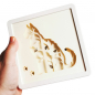 Preview: LED DEKO LICHTBOX mit 3D Papercut Motiv KATZE