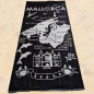 Preview: MALLORCA Balearen Insel schwarz XL Strandtuch Badetuch 90x175 cm