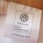 Preview: VOLKSWAGEN® VW Bus T1 blau Lizenz Strandtuch Badetuch 75x150 cm