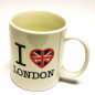 Preview: Kaffeetasse Tasse I LOVE LONDON Souvenir Keramik