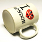 Preview: Kaffeetasse Tasse I LOVE LONDON Souvenir Keramik