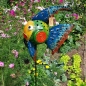 Preview: VERRÜCKTER FISCH Gartenfigur WINDLICHT Gartenstecker 124 cm