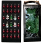 Preview: Weihnachtsbaum komplett Dekoset 30 Glasanhänger & Baum 47 cm