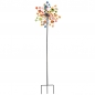 Preview: MEGA COLOR KONFETTI Windrad Windspiel Metall 175 cm Ø 48 cm
