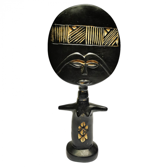 Akua'ba Afrika Fruchtbarkeitsfigur der Ashanti 36 cm Nachbildung