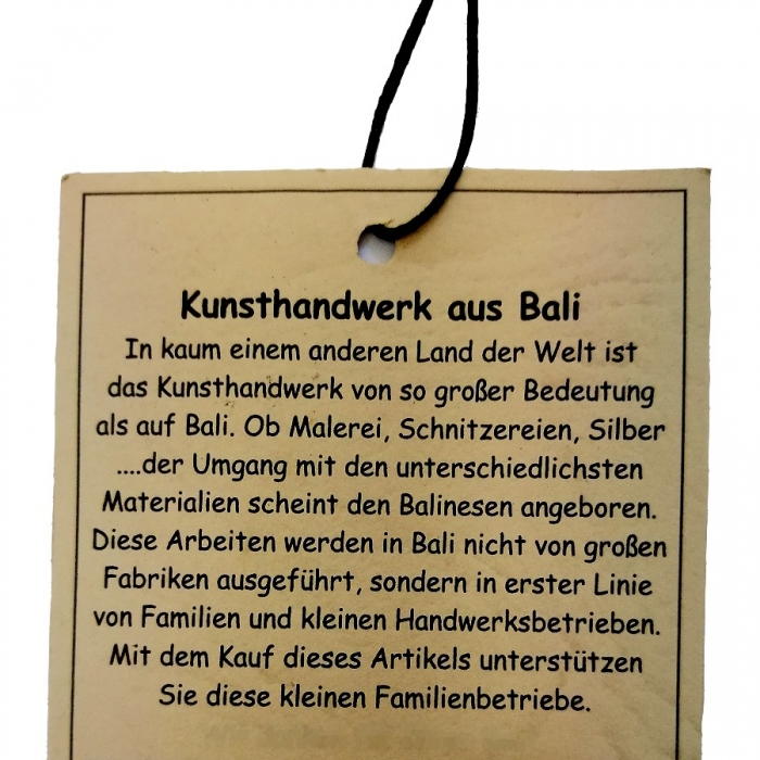 BALI GEKKO SCHWARZ GRAU WEISS 50 cm Metall Wanddekoration für Innen & Außen