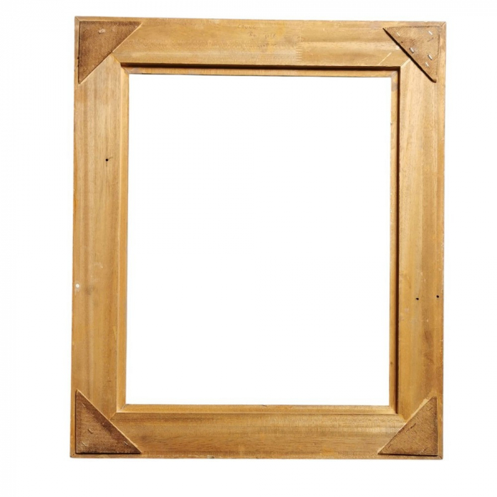 Luxuriöser Holz-Bilderrahmen Antik-Stil Goldfarben, Barocke Wanddeko 64,5 × 54,5 cm 90erJahre