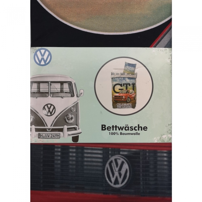 VOLKSWAGEN® VW GTI There Is Only One Bettwäsche Baumwolle 135x200 cm