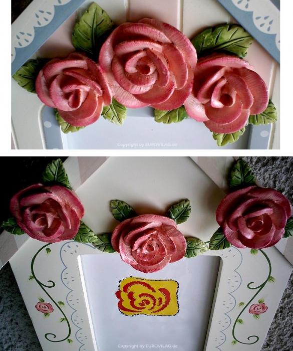ROSEN Bilderrahmen 2 Stück Set in Pastellfarben