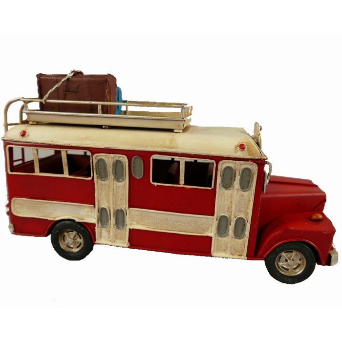 REISEBUS US OLDTIMER Bus Omnibus Blechauto Blech Modellauto