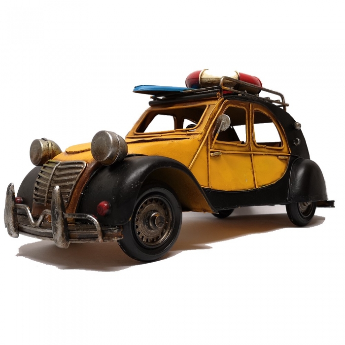 VACANCES FRANCE 70er Jahre DIE ENTE Retro Auto Blechauto Blech Modellauto