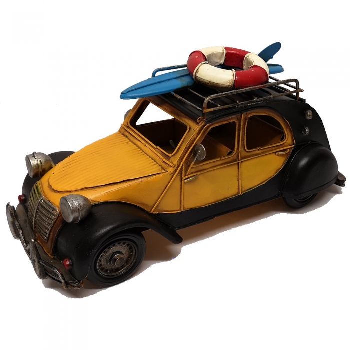 VACANCES FRANCE 70er Jahre DIE ENTE Retro Auto Blechauto Blech Modellauto