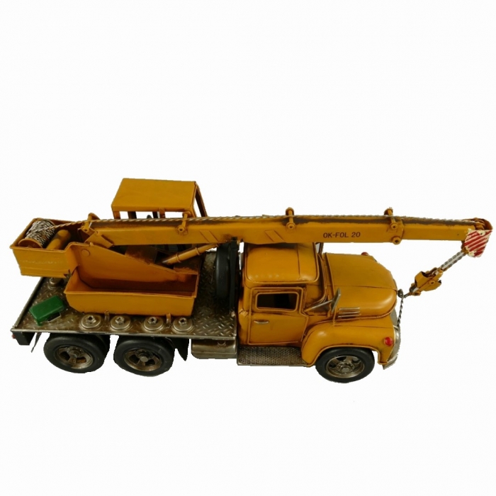KRANWAGEN USA LKW TRUCK XXL Blechauto Blech Modellauto