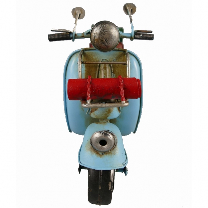 SCOOTER Freizeit Motorroller Blechroller Blech Modell himmelblau