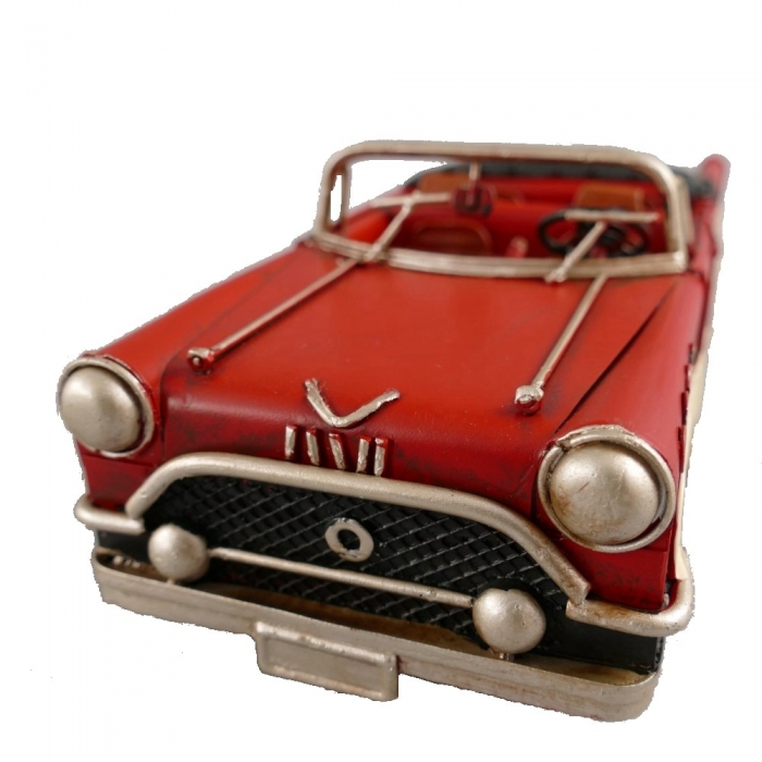 CABRIOLET US Cabrio rot Blechauto Blech Modellauto