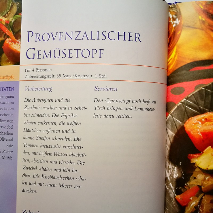 Kochbuch FRANKREICH Buch & Musik CD, Das Französische Kochbuch