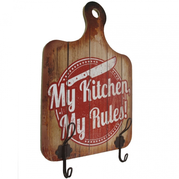 EUROVILAG TRENDSHOP AUGSBURGda schau her! - Küche SCHILD Wandhaken