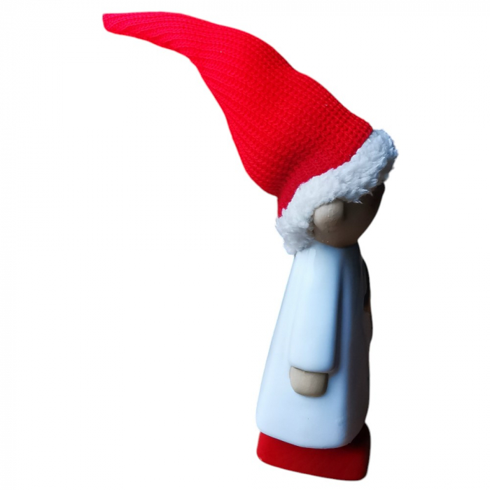 WEIHNACHTSWICHTEL aus Keramik – liebevolle Dekofigur für die festliche Jahreszeit