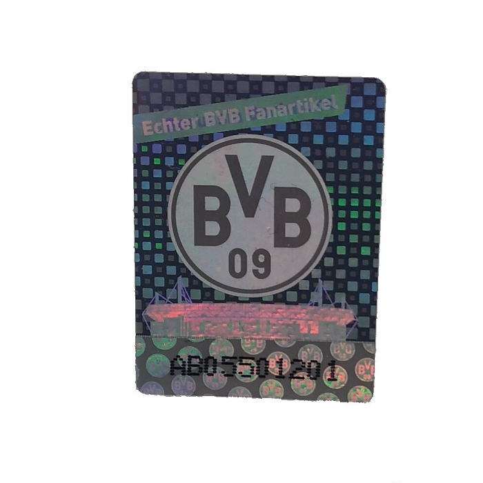 Preview: BVB Borussia Dortmund Duschvorleger / Handtuch 50x70 cm schwarz