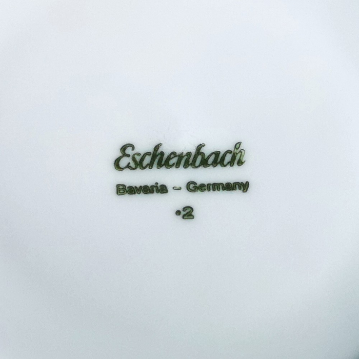 ESCHENBACH Suppentasse mit Unterteller Florida Dekor Porzellan