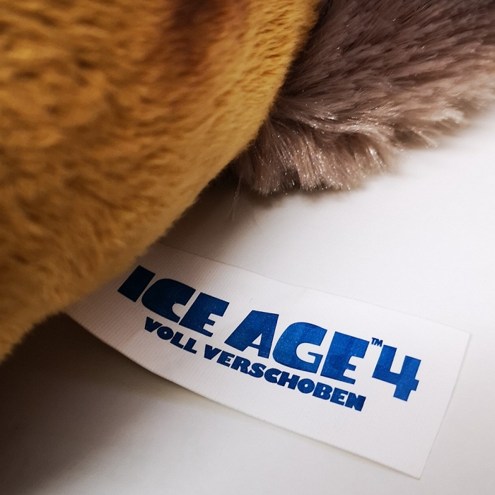 Preview: ICE AGE® VOLL VERSCHOBEN großes Eichhörnchen SCRAT Plüschtier 28 cm