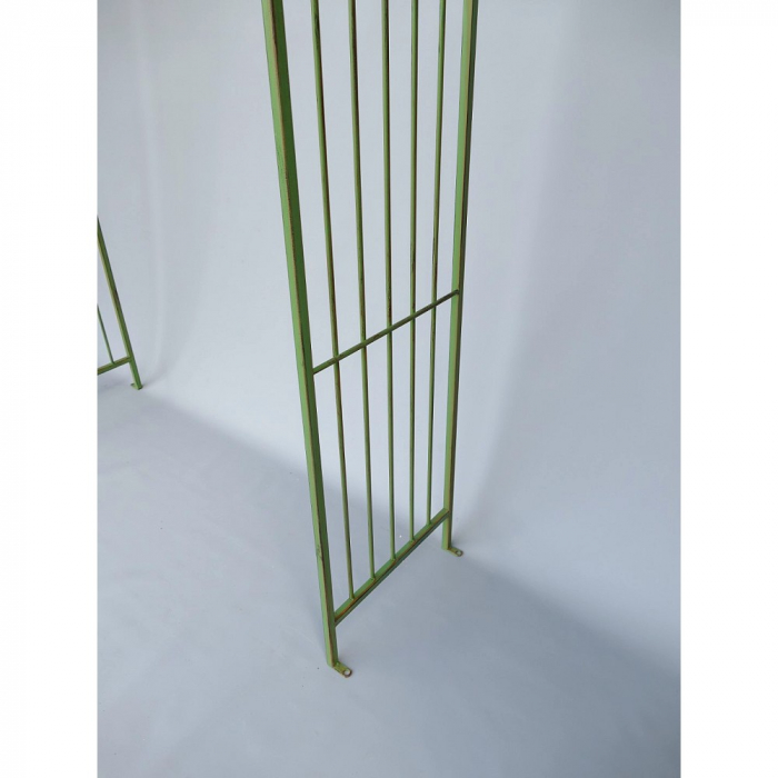 ROSENBOGEN Romantik grün Rankgestell Rankhilfe Tor Metall 230 x 175 cm