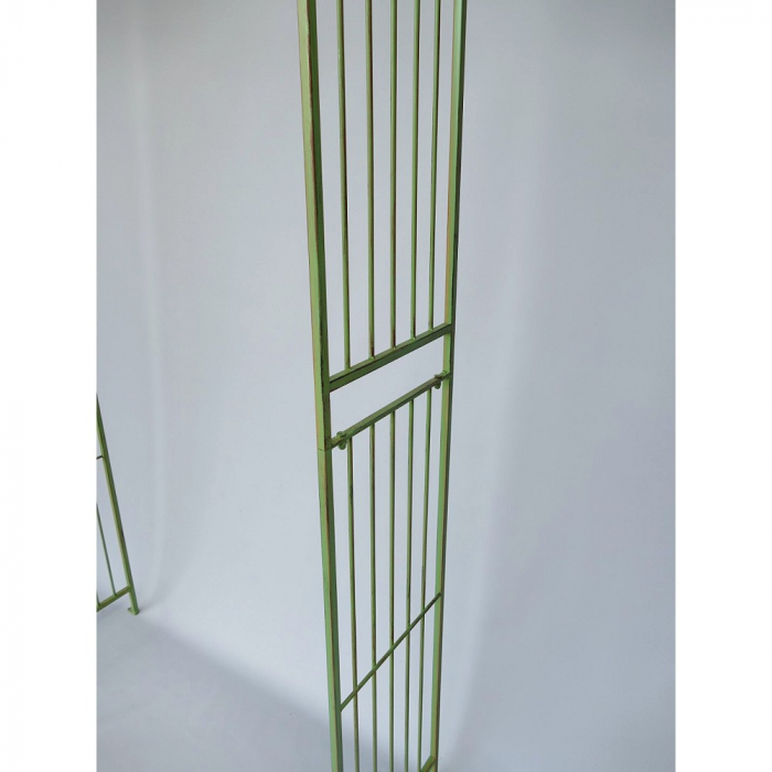 ROSENBOGEN Romantik grün Rankgestell Rankhilfe Tor Metall 230 x 175 cm