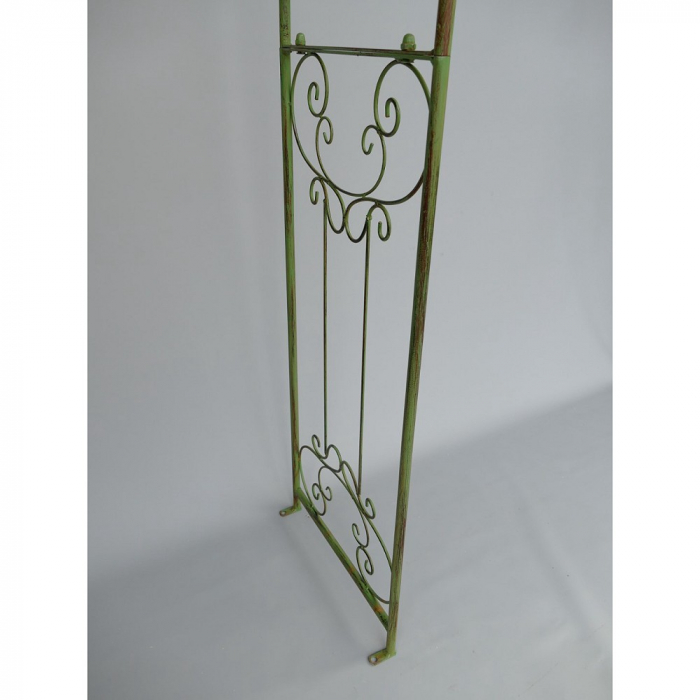 ROSENBOGEN Romantik grün Rankgestell Rankhilfe Metall 235 x 130 cm