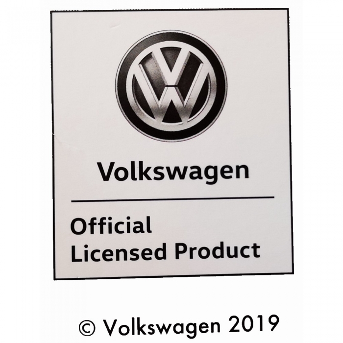 VOLKSWAGEN® VW Bus T1 blau Lizenz Strandtuch Badetuch 75x150 cm