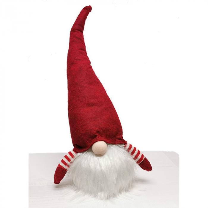 WICHTEL Weihnachtswichtel Zwerg Gnom mit LED Licht 47 cm
