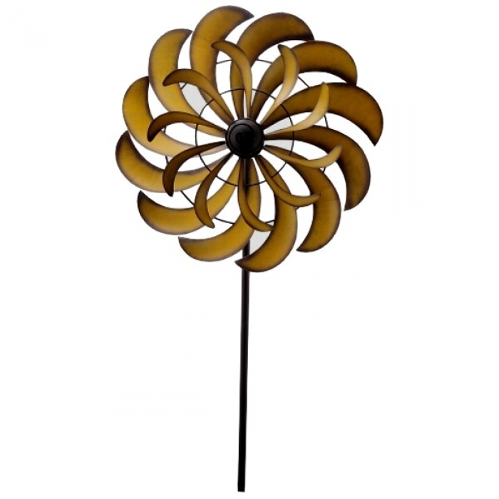 XXL MEGA Windrad Windspiel ANZIO Metall 228 cm Ø 58 cm