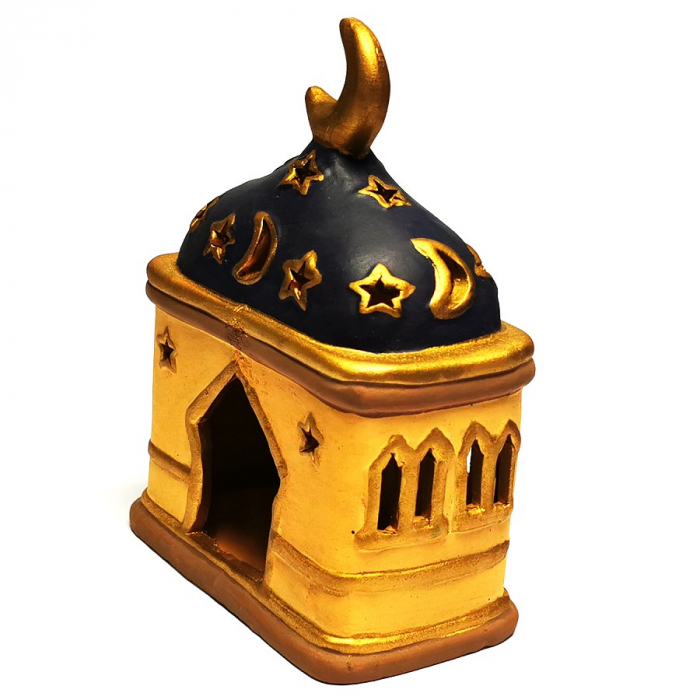 ORIENT MOSCHEE KAMEL STERN MOND Teelicht Teelichthalter Kerzenhalter Keramik