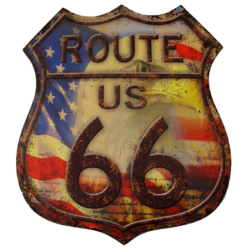 !,NEU Blechschild Route 66 USA Drive Main Street,Nostalgie Schild 30 cm 