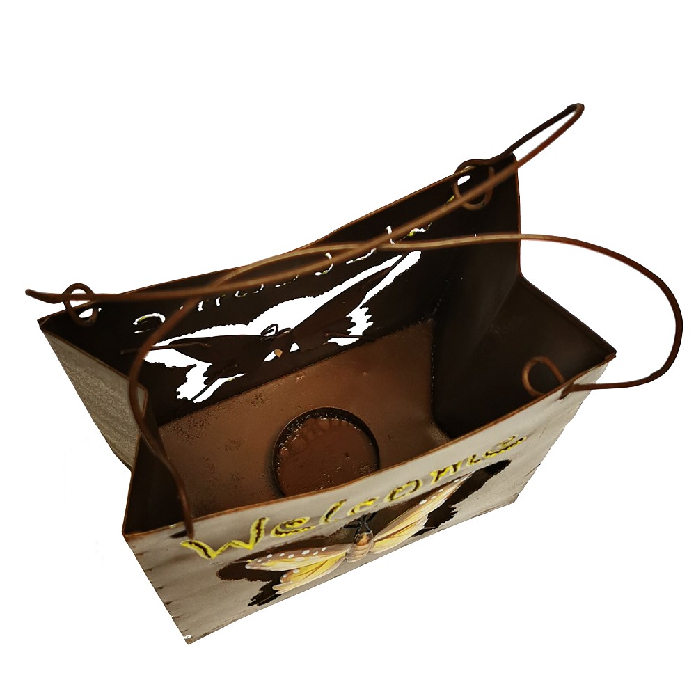 Texupday Gartenflagge ‚Welcome Schmetterling‘ – 30,5x45,7 Cm, Doppelseitig, Aus Wetterfestem Polyester | Bunte Frühlingsdekoration Für Garten, Terrasse & Balkon