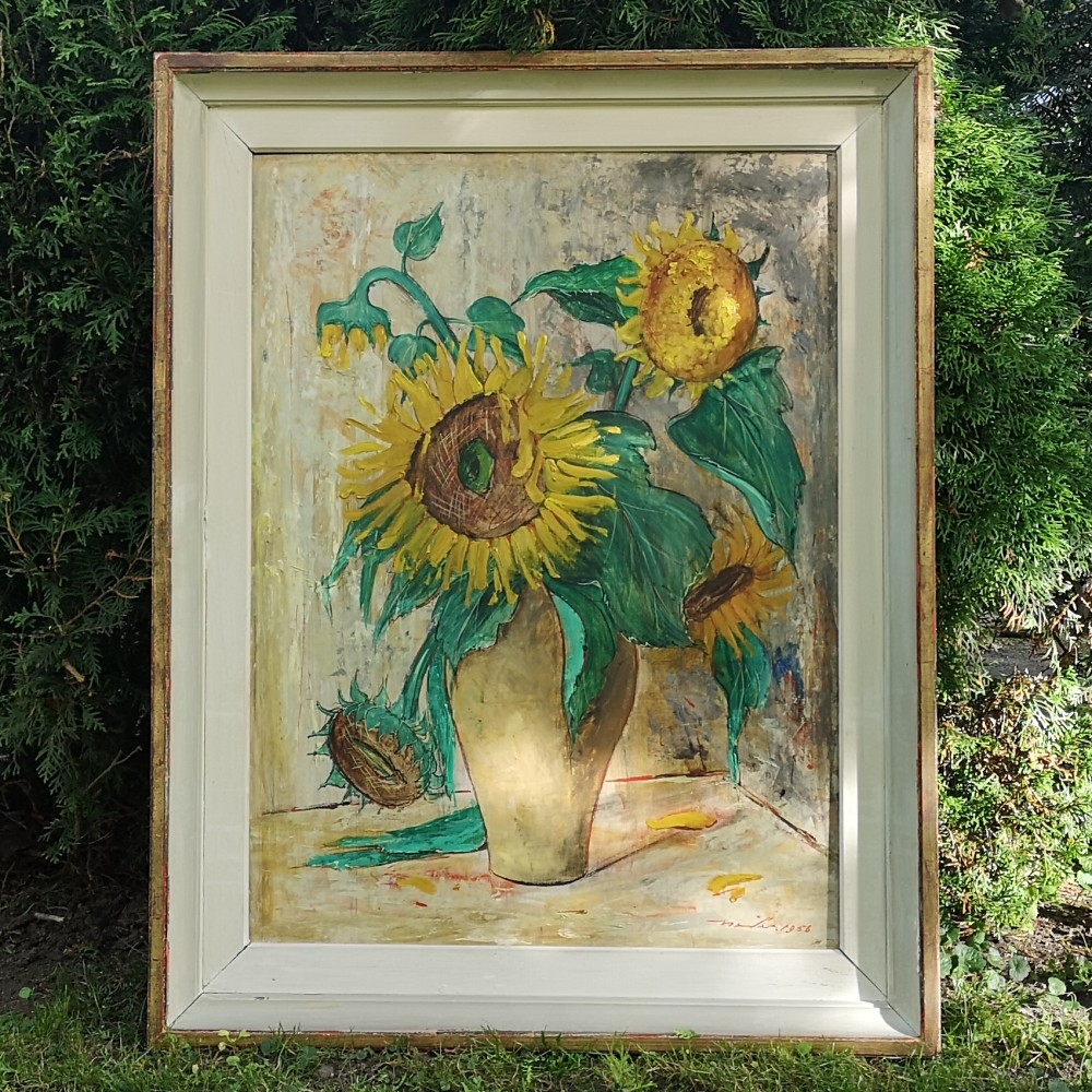 Jauageon Herbst-Sonnenblumen-Gartenflagge – Doppelseitig, Wetterfest, 31,8x45,7 Cm, Rustikales Design
