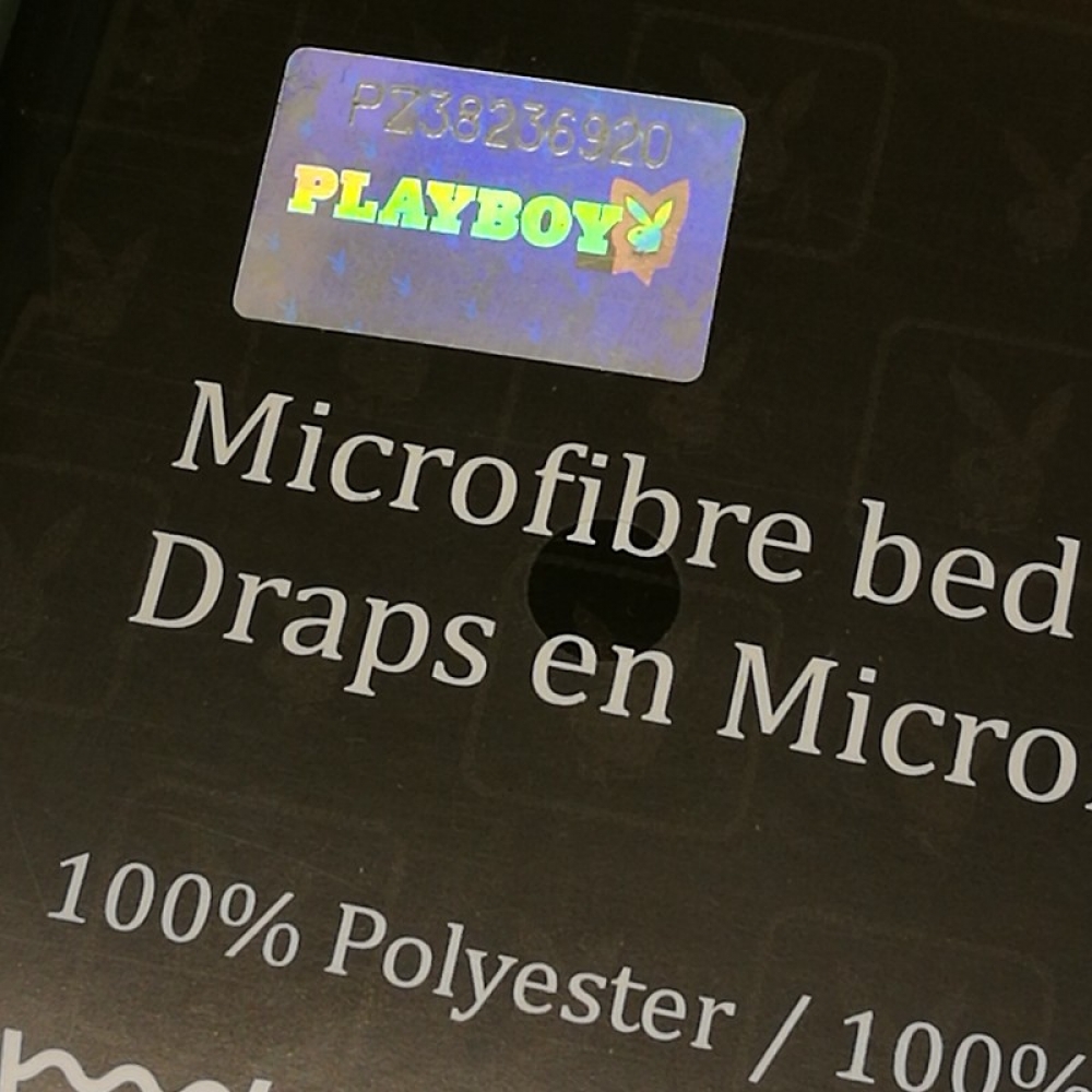 PLAYBOY® BUNNY Schlangenmuster Bettwäsche Mikrofaser 135x200 cm